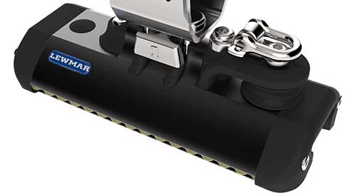 Chariot d'ecoute de genois Lewmar HTX T1 port